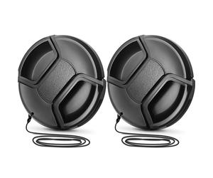 Tapa de lente Altura Photo de 77 mm (paquete de 2). Tapa de lente Canon para Canon EF 24-105 mm f/4L, EF 24-70 mm f/4L, EF 16-35 mm f/4L, Nikon A