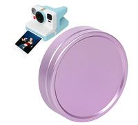 Tapa de lente compatible con cámara instantánea Now 3ª generación/Now+ 2ª y 3ª, protector de lente de cámara de aleación de aluminio con amortiguación interior, protector de lente a presión para