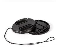 Tapa de lente de 46 mm para Nikon Z50 kit NIKKOR Z DX 16-50 mm, compatible con Panasonic Lumix G9 G7 kit Lumix G Vario 14-42 mm lente (paquete de 2)