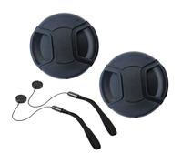 Tapa de lente de 52 mm para Nikon AF-S DX NIKKOR 35 mm f/1.8G compatible con Canon RF 35 mm RF35 mm f/1.8 es [paquete de 2] HUIPUXIANG