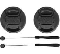 Tapa de lente de 52 mm para Nikon D3300 D3200 D3100 D3000 D5100 D5200 D5300 D5500, AF-S DX 18-55 mm f/3.5-5.6G ED, AF-S DX 18-55 mm f/3.5-5.6G ED, AF-S DX 18-55 mm f/3.5-5.6G 6G VR, A. F-S DX 18-55 mm