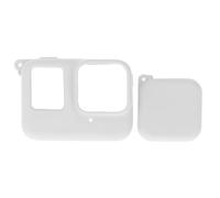 Tapa de Lente de Caja de Silicona para Ace Pro Waterproible Durmable Protective Silicone Cover para cámaras de acción Accesorios de cámara Deportiva Equipo de protección (Blanco)