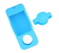 Tapa de Lente de Cámara, Funda de Silicona para Cámara a Prueba de Polvo de Alta Resistencia, Posición Precisa del Orificio, Elástica, Antiarañazos para Protección (Blue)