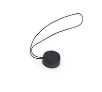 Tapa de lente de cuero para cámara de cine Instax Mini Evo, protector de lente antipolvo a prueba de polvo (negro)