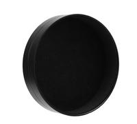Tapa de Lente de Metal de Cámara Instantánea, Evita la Niebla Portátil Altamente Elástica Capa de Buffer de Buffer Protector Protector de Lente Instantánea para Fotografía Callejera (Black)