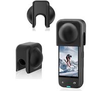 Tapa de lente de silicona para Insta360 X5 X4, cubierta protectora suave para lente de cámara, antipolvo y antiarañazos, para Insta 360 X5, accesorios de cubierta protectora de lente