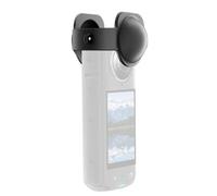Tapa de Lente para Insta360 X5, Protector de Lente de Silicona Cubierta Protectora de Lente Accesorios a Prueba de Polvo