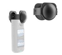 Tapa de lente para Insta360 X5, protector protector de lente de silicona, antipolvo, antiarañazos, para cámara de acción panorámica Insta 360 X5