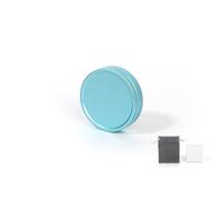 Tapa de Lente para Polaroid Now 2/3/ Now + 2/3,Cubierta de protección de Lente de cámara Tapas de Lentes de aleación de Aluminio con Esponja Acolchada Interior (Azul)