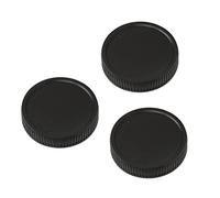 Tapa de Lente Trasera de 3 Uds, Apariencia Fina y Brillante, Dureza, Cubierta Protectora contra el Polvo para Cámara Telescópica, Tamaño de Interfaz M42x0,75