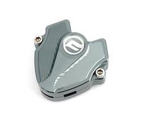Tapa de Llave de Motocicleta CNC para CFMOTO SR250 250 SR MY22 CLX700 CLX 700 800 MT 800MT Llavero CNC para Motocicleta con Funda Protectora(Key Shell Titanium)