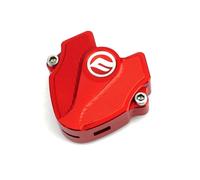 Tapa de Llave de Motocicleta CNC para CFMOTO SR250 250 SR MY22 CLX700 CLX 700 800 MT 800MT Llavero CNC para Motocicleta con Funda Protectora(Key Shell Red)