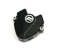 Tapa de Llave de Motocicleta CNC para CFMOTO SR250 250 SR MY22 CLX700 CLX 700 800 MT 800MT Llavero CNC para Motocicleta con Funda Protectora(Key Shell Black)