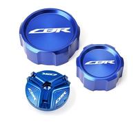 Tapa De Llenado Aceite Para Motocicleta CBR1000RR 1000RR 2005-2018 Del Depósito Líquido Frenos Cilindro Maestro(AZUL)