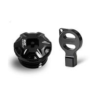 Tapa De Llenado De Aceite Antirrobo para Motocicletas, Cubierta De Tapón De Aceite De Motor para B&MW F900XR F900 XR F900XR F900 R F 900 XR 2020-2024(Black)