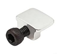 Tapa de llenado de aceite de aleación de aluminio para ABU 3.5 BF7 BF8 IB7 IB8 Zenon Deez8 Carrete de cebo Cubierta modificada Rojo, Púrpura, Oro, Plata, Negro, Azul, Rosa, 1 Pieza (plata)