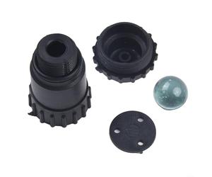 Tapa de llenado de aceite de ventilación del compresor de aire, sombrero de ventilación roscado de 15.5 mm para accesorios, herramienta de aire de varilla transpirable de aceite de plástico para