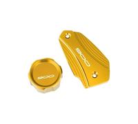 Tapa De Llenado De Aceite del Cilindro del Líquido De Frenos De La Motocicleta Adecuada para Z 900 2017-2022 Tapones Aceite Freno Motocicleta(Gold)