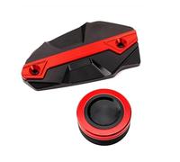 Tapa de llenado de Aceite del depósito de líquido de Freno Delantero y Trasero para Motocicleta Vulcan S 650 VN650 Z900 Z650 Z800 Ninja 650 y Versys 650 (C/Rojo)
