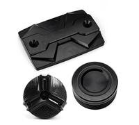 Tapa De Llenado De Aceite Del Motor Del Depósito De Líquido De Freno Delantero Y Trasero Para Motocicleta Para XJ6 XJ6F XJ6N Para DIVERSION 2010-2014(1Set-Black)
