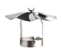 Tapa de lluvia de chimenea | Tapa de lluvia de chimenea de acero inoxidable | Sombrero de cono de techo afuera con protección de staub de nieve para extracción de humo de chimennea al aire libre,