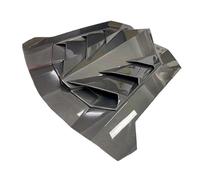 Tapa de maletero for parachoques trasero de fibra de carbono estilo DMC, capó de motor, cubierta de ventilación Compatible con Lamborghini Aventador LP700 LP720(Double-sided carbon)