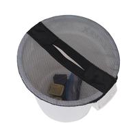 Tapa de malla para cubo de 19 litros - Tapa para la basura de 18,9 litros apertura de red - Elástica para organización de equipos de cebo gestión de residuos