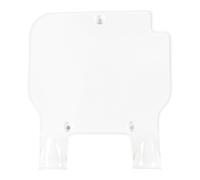Tapa de matrícula de inicio UFO PLAST blanca OEM