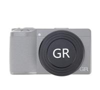 Tapa de metal para lente Ricoh GR III GR III HDF GR IIIx GR IIIx HDF GR II, cubierta protectora de lente de cámara ligera y duradera para GR3 HDF GR3x HDF GR2 con interior de EVA suave aleación de