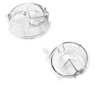 Tapa de montaje de molinillo DGB-500GLID para cafeteras Cuisinart modelos DGB-475, DGB-475BK, DGB-500, DGB-550, tapa de repuesto para molinillo de café, transparente (2 unidades)