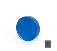 Tapa de Objetivo de cámara para Instax Mini EVO, Funda Protectora para Objetivo, Aleación de Aluminio a Prueba de Polvo Tapa de la Lente Cubierta (Azul)