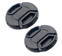 Tapa de objetivo universal de 55 mm, para Canon Nikon, Sony, Pentax, Olympus, Fuji, Panasonic, con cierre de presión, tapa protectora de repuesto compatible