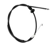 Tapa de Ojo de Remolque Compatible con para Mini para Clubman S R55 para Cabrio S R57 2008-2015 Capó del Motor Pestillo Bloqueo Liberación Tirador Cable(Cable)
