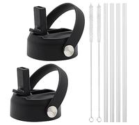 Tapa de pajita para Hydro Flask Wide Mouth, tapa con pajitas para Hydroflask Wide Mouth, tapas deportivas, accesorios para botellas de agua, tapa de repuesto superior
