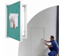 Tapa de panel de acceso empotrada, Panel de acceso a pared pintable, tapa orificio empotrada(18x22in(450x550mm))