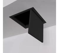 Tapa de panel de acceso empotrada, Panel de acceso for techo/pared metal negro, puerta magnética for paneles yeso(35x55cm(14x22in))