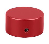 Tapa de Pedal, Cubierta de Pedal de Protección de Púas de Aluminio para Guitarra Eléctrica (rojo)