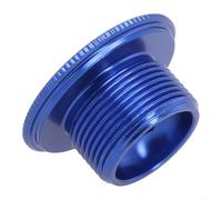 Tapa de perno de fijación para SLX para xt para xtr M4000 M590, aluminio mecanizado CNC M19 M20 Tornillo de cubierta de manivela para plato hueco IXF (azul)