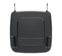 Tapa de polietileno gris para contenedor de basura grande 80L SULO