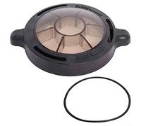 Tapa de prefiltro para bomba de piscina, filtro de arena, repuesto para bomba de piscina, compatible con Splapool Pureline Deluxe sobre el suelo 72728,72729