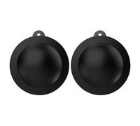 Tapa de protección de lente de silicona para Max 2, cubierta de goma suave a prueba de golpes, protector de polvo ligero para cámaras de acción deportiva, negro, paquete de 2