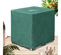 Tapa de protección del tanque para tanque de agua | Contenedor protector impermeable de 1000 litros para el pozo contra el césped del jardín del patio fuerte al aire libre