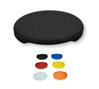 Tapa de Protección para Dispensador de Jabón Sagrotan No Touch - Tapa de Cierre Cubierta Renovación Reemplazo Mantenimiento Recarga Selección de Colores (Negro)