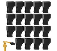 Tapa de Punta para Bomba de de café - 20 Tapones de Silicona a Prueba de Fugas, Punta Protectora Flexible, Accesorio para Verter higiénico Duradero, pequeña Cubierta de Silicona fácil de Mon