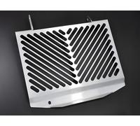 Tapa De Radiador Compatible Con Suzuki DL 650 V-Strom Clean Plata