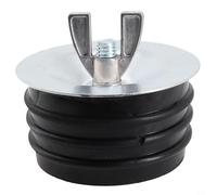 Tapa de Registro de alcantarillado, Cleanout Plug with Galvanized Screw and Wing Nut Fit for Most Pipe Sink Pool