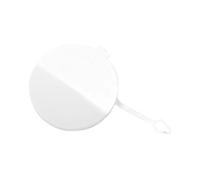 Tapa de Remolque para Parachoques Delantero y Trasero 51117391808 51127391807 para BMW Serie 2 F22 F23 2013-2019 (Delantera Blanco Alpino)