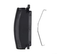 Tapa de reposabrazos para consola A4 B6 B7 2002-2008, caja de almacenamiento central de plástico ABS hebilla de repuesto OEM 8E0864245E, negro