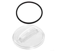 Tapa de repuesto de filtro de arena con sello de anillo O P6563ASS16, cubierta superior de plástico ABS transparente con kit de juntas de pantalla de filtro para modelos 58486 58692, transparente