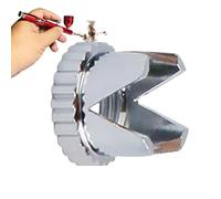 Tapa de repuesto para boquilla de aerógrafo, suministros de pintura en aerosol, tapas de cabezal de pulverización de aerógrafo, para artistas, pintores, estudiantes, profesores, hogar, estudio, taller